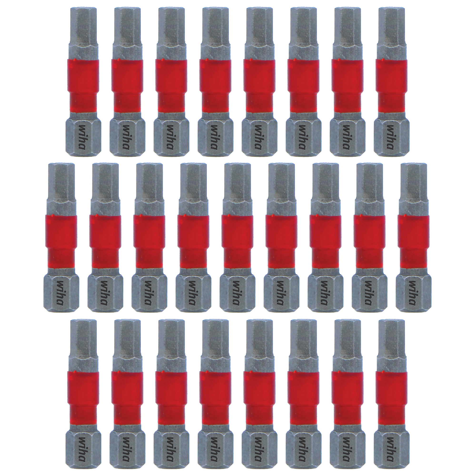 Wiha Tools Maxxtor Hex Impact Bits, 3/16", 29mm L, 25-Pack , Model# 76633